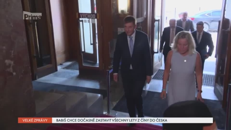 30. 1. 2020 VELKÉ ZPRÁVY: BABIŠ CHCE DOČASNĚ ZASTAVIT VŠECHNY LETY Z ČÍNY DO ČESKA